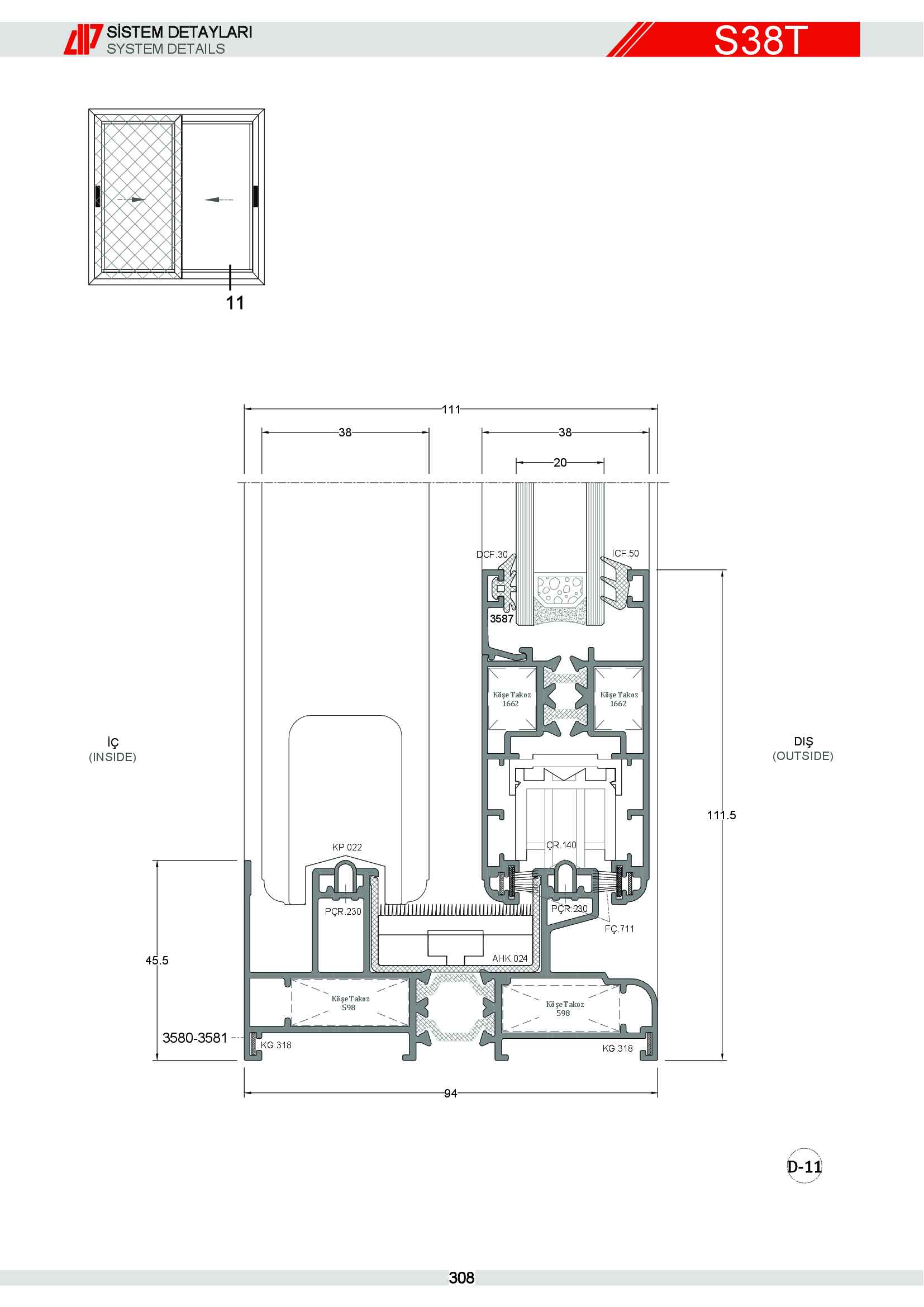 Sürme Yalıtımlı Alüminyum 43